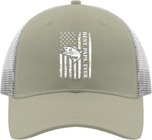 Best Papa Ever Hats Baseball Hats Apricot Womens Golf Hat Gifts for Grandma Sun Cap in Saudi Arabia