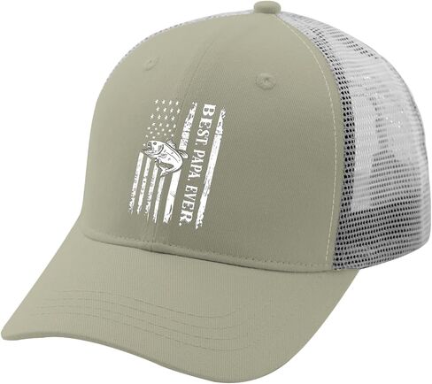Best Papa Ever Hats Baseball Hats Apricot Womens Golf Hat Gifts for Grandma Sun Cap in Saudi Arabia