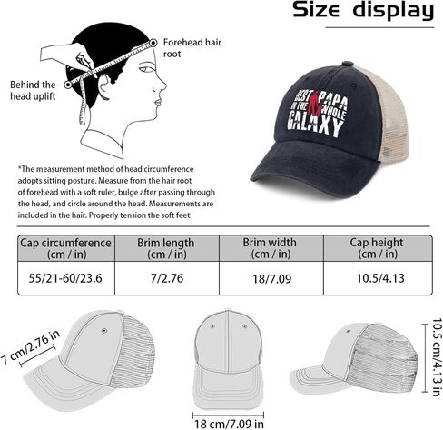 أفضل بابا في قبعات Galaxy Caps بأكملها قبعات مخصصة Allblack Mens Baseball Cap Higds for Friends Baseball Hats in Saudi Arabia