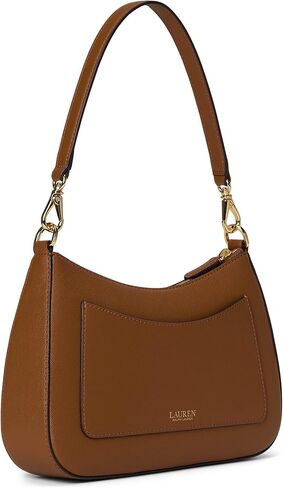 حقيبة كتف لورين رالف لورين كروس شاتش من الجلد متوسطة الحجم in Kuwait