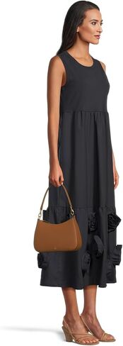 حقيبة كتف لورين رالف لورين كروس شاتش من الجلد متوسطة الحجم in Kuwait