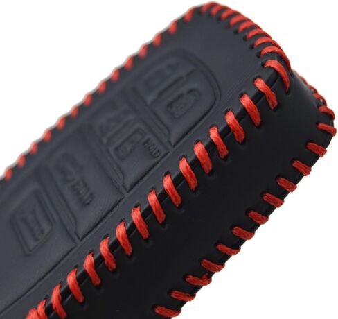 Zorratin Handmade Stitching Leather Key Cover for Toyota Sienna 6 Buttons Key Fob Remote 2021 2022 2023 2024 2025 in Saudi Arabia