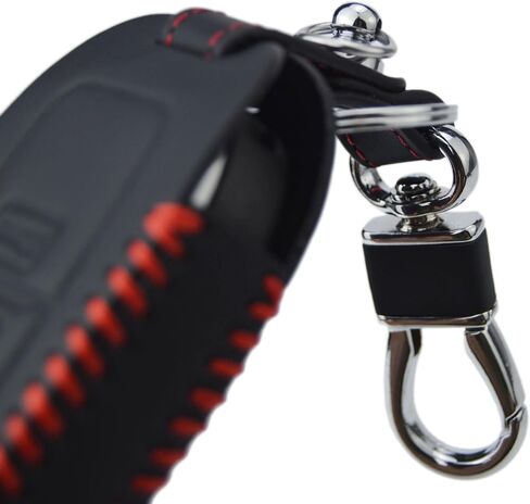 Zorratin Handmade Stitching Leather Key Cover for Toyota Sienna 6 Buttons Key Fob Remote 2021 2022 2023 2024 2025 in Saudi Arabia