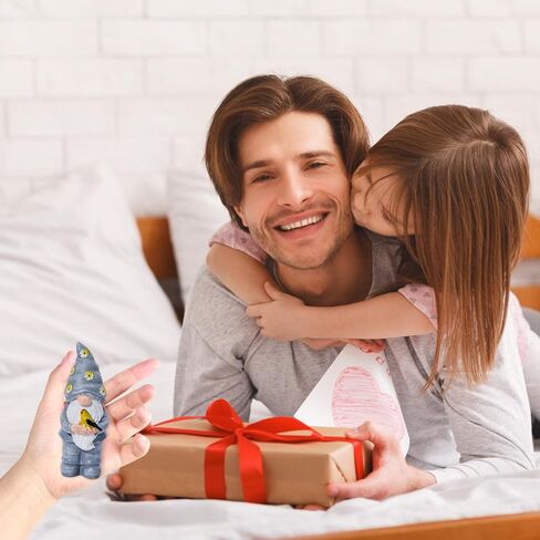 دخن جنوم تمثال تمثال في الهواء الطلق راتنج 3pcs زهور الزهور الربيع ، زخارف الديكور المنزلي لأرفف المكتب المكتب هدية حديقة الفناء (الوردي) in Kuwait