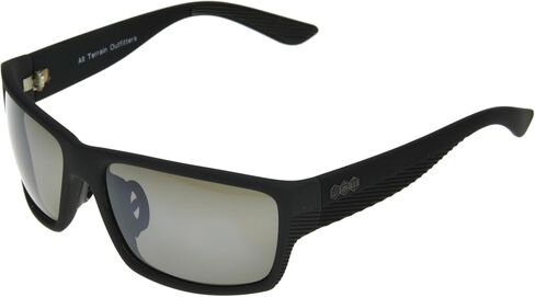 Foster Grant Men's All Terrain Lionel Wrap Sunglasses, Black, 60mm in Saudi Arabia