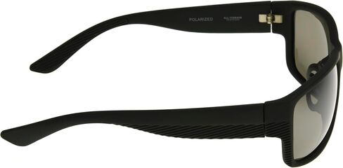 Foster Grant Men's All Terrain Lionel Wrap Sunglasses, Black, 60mm in Saudi Arabia