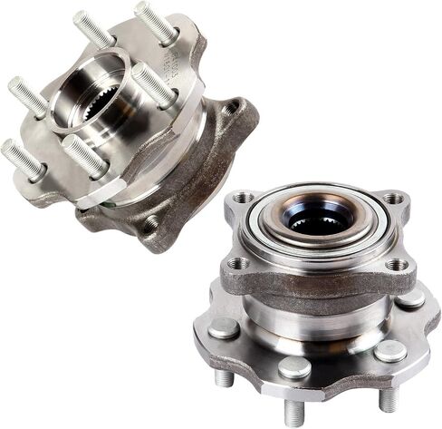 SCITOO 2PCs Wheel Hub Assembly SCITOO Bearing and Wheel Hub Set Fits 2005-2009 for Nissan Pathfinder Rear Hub Bearing with 541003 in Saudi Arabia