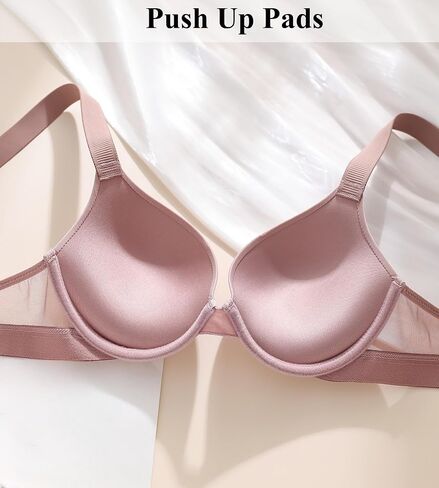 ادفع حمالة الصدر للنساء سلسًا قميصًا تحت الأسلاك يغرقان في حمالات صدرية مبطنة in Saudi Arabia