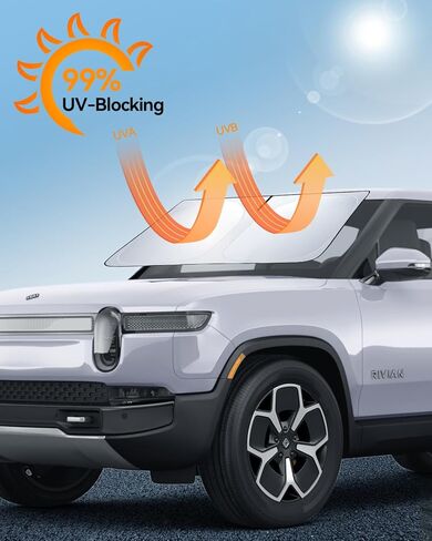 الزجاج الأمامي Sunshade لعام 2023 2024 2025 إكسسوارات هوندا الطيار قابلة للطي درع الشمس القابلة للطي بلوك الأشعة فوق البنفسجية مع طلاء مزدوج وتبريد جلي in Kuwait