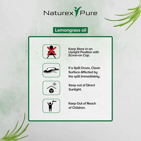 Lemongrass OFT OIL | جميع زيت الليمون الطبيعي للناشر - أفضل زيوت للعلاج العطري مع البخار مع قطارة متميزة حصرية - 4 أوقية/118 مل in Saudi Arabia