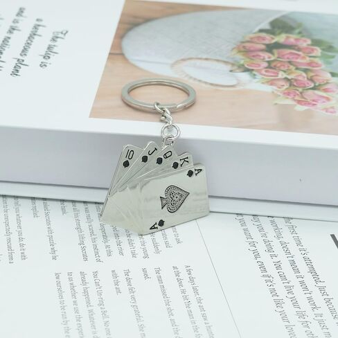 Lucky Poker Keychain Charm Game Game Play Presid in Kuwait
