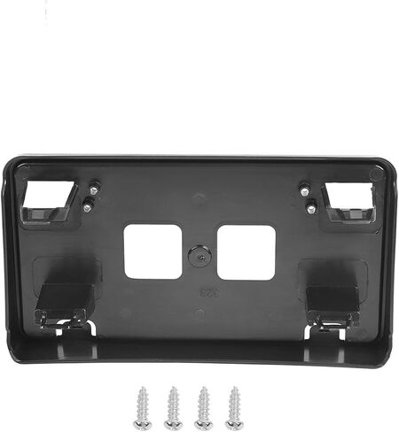 ل F150 Front Plate Bracket Frracket Frracker متوافق مع Ford F150 2021-2025+، إكسسوارات تلقائية خارج لوحة الرخصة الأمامية الأنيقة إطار الأسود الأسود in Kuwait