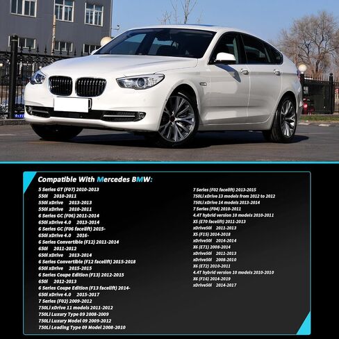 Munik 11537577013 Turbo Soolant Line Line Line Line Kit Kit 2008-2018 for BMW F07 F06 F12 F13 F02 F04 E70 F15 E72 F16 550i 650i 750i in Saudi Arabia
