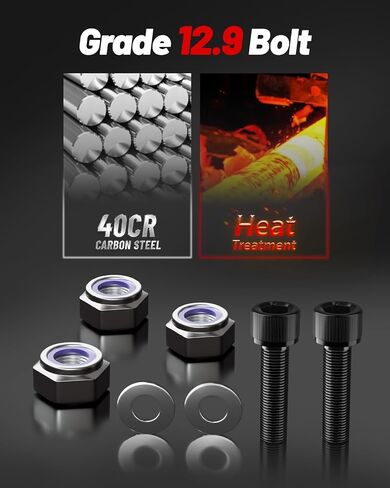 EVIL ENERGY 2 inch Leveling Lift Kit For 2004-2023 F150 2WD 4WD, 2" Front Suspension Forged Strut Spacers Red in Saudi Arabia