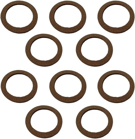 MaxLLTo 10 Pack Replacement NAA9160A Cork Fuel Bowl Gasket for John Deere 320 330 40 420 430 440 1010 for Ford New Holland 2N 600 620 640 650 660 700 800 8N 900 9N NAA Jubilee Tractor Models in Saudi Arabia