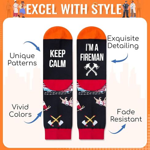 HAPPYPOP Chef Gifts for Men Women Baker, Cooking Gifts Baking Gifts, Pastry Gifts For Baker, Unisex Chef Socks Cooking Socks Baking Socks in Saudi Arabia