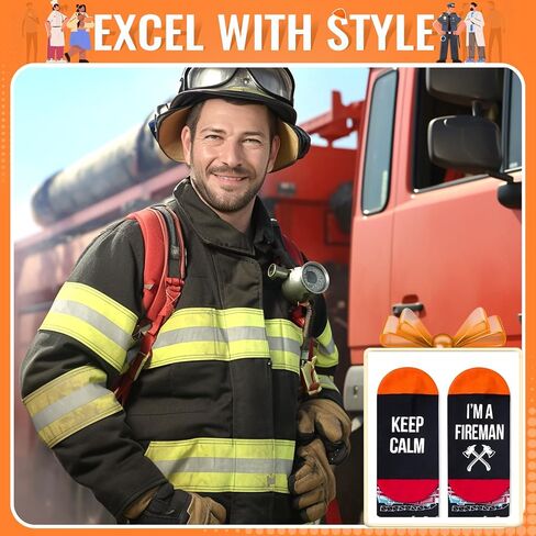 HAPPYPOP Chef Gifts for Men Women Baker, Cooking Gifts Baking Gifts, Pastry Gifts For Baker, Unisex Chef Socks Cooking Socks Baking Socks in Saudi Arabia