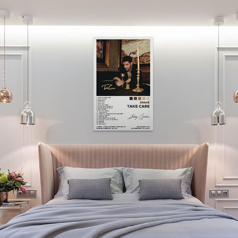 Take Care Cover Cover Canvas Art - Rapper Music Music Posters for Wall Decor in Saudi Arabia