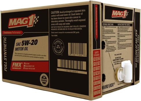 65445 Full Synthetic SAE 5W-20 Motor Oil - 6 Gallon Enviro Box in Saudi Arabia
