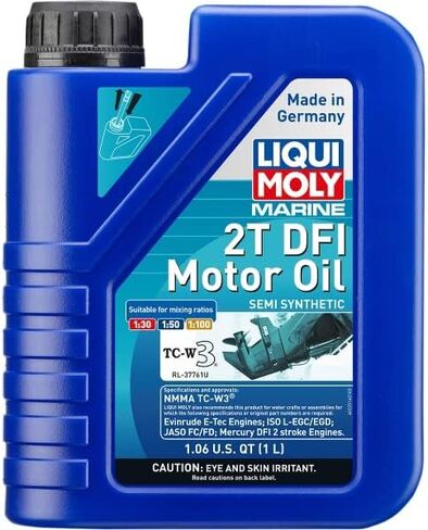 Liqui Moly 22516 Marine 2T DFI Motor Oil - 1L in Saudi Arabia