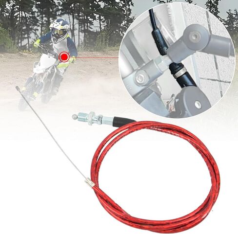 PowerMotor 1200mm 47.24 بوصة كابل دواسة الوقود لـ 4-Stroke 50cc 70cc 90cc 110cc 200cc 250cc pit pik in Saudi Arabia