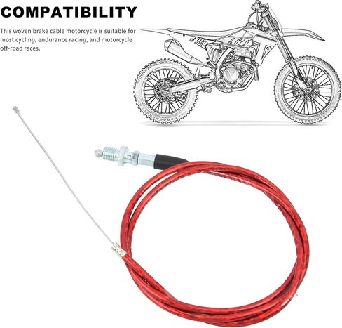 PowerMotor 1200mm 47.24 بوصة كابل دواسة الوقود لـ 4-Stroke 50cc 70cc 90cc 110cc 200cc 250cc pit pik in Saudi Arabia