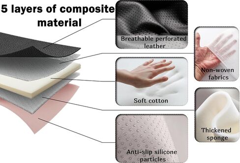 Car Seat Covers for Tacoma, Seat Covers for Toyota Tacoma 4 Door 5 Seater 2004-2023 (Double Cab),Black Leather Complete,Waterproof,Protect and Beautify Car Interiors,Compatible with Airbags in Saudi Arabia