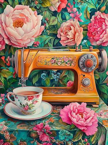 Kaliosy 5D Diamond Art Kits for Adults Woman Man by Number Kits, Diamond Painting Art Station DIY Full Drill Crystal Craft Cross Stitch Embroidery Decoration (12x16 inch) 30x40 cm in Saudi Arabia