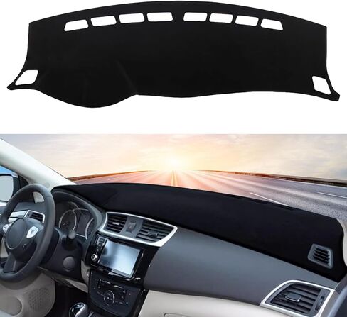 Blazeray Car Dashboard Cover Mat for Nissan Sentra 2013 2014 2015 2015 2017 2018 2019 in Kuwait
