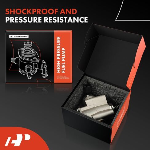 A-Premium Left High Pressure Fuel Pump Compatible with Audi Q7 2009-2010, A6 Quattro 2010-2011, A8 Quattro 2010, R8 2008-2012/2014-2015, S5 2009-2012 & Volkswagen Touareg 2009, 4.2L in Saudi Arabia