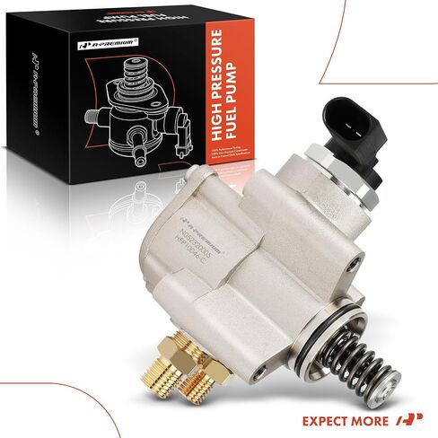 A-Premium Left High Pressure Fuel Pump Compatible with Audi Q7 2009-2010, A6 Quattro 2010-2011, A8 Quattro 2010, R8 2008-2012/2014-2015, S5 2009-2012 & Volkswagen Touareg 2009, 4.2L in Saudi Arabia