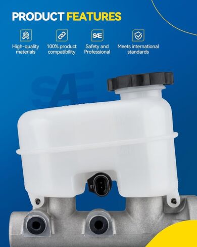 Philtop M390350 Brake Master Cylinder مع استبدال الخزان لـ Toyota Corolla 1993-2002 ، Chevrolet Prizm 1998-2002 ، Geo Prizm 1993-1997 in Saudi Arabia