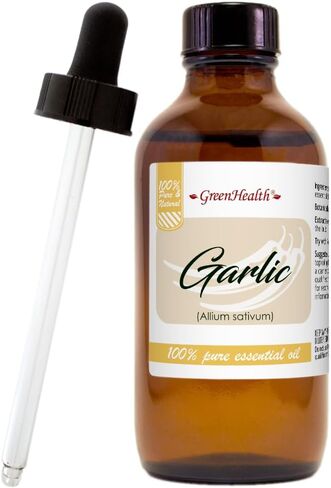 زيت الثوم الأساسي - 4 أوقية. 100 ٪ طبيعية نقية غير مخففة من الدرجة Allium Sativum in Kuwait