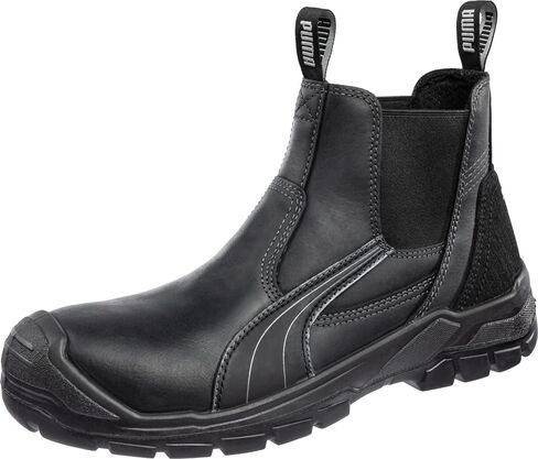 PUMA Men's Tanami Double Gore Black Soft Toe Mid Industrial Shoe in Saudi Arabia
