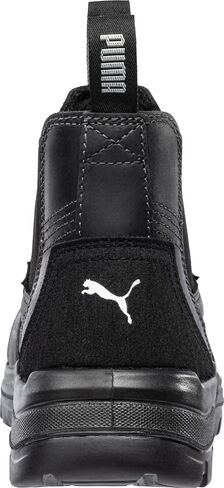 PUMA Men's Tanami Double Gore Black Soft Toe Mid Industrial Shoe in Saudi Arabia