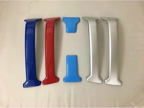تغطية مصبغة شريحة مصد أمامية للسيارة لتويوتا لاند كروزر برادو FJ150 2014-2017 ABS chrome Car Accessories (Silver بدون كاميرا) in Kuwait