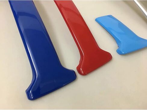 تغطية مصبغة شريحة مصد أمامية للسيارة لتويوتا لاند كروزر برادو FJ150 2014-2017 ABS chrome Car Accessories (Silver بدون كاميرا) in Kuwait