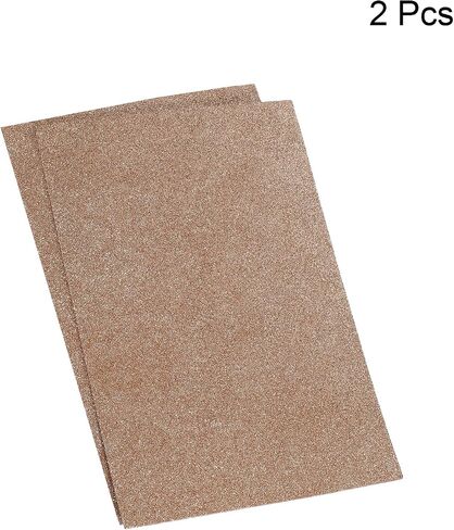 PATIKIL Glitter EVA Foam Sheets Soft Paper Self-Adhesive 11.8 x 7.8 Inch Silver Tone for DIY Projects Pack of 2 in Saudi Arabia