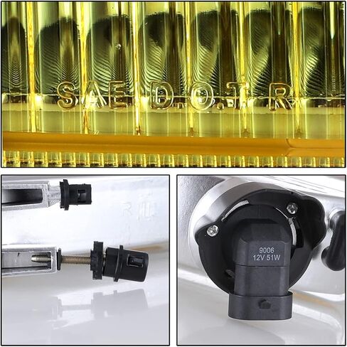 Nixon Offroad Driving Fog Lights Fit for 2003-2006 Scion XB, Bumper Lights With 2pc (Yellow) in Saudi Arabia