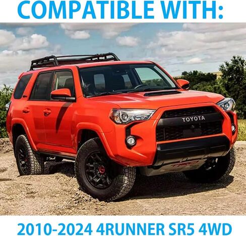 Pair of 4600 Series Rear Monotube Shocks fits 2010 2024 4Runner SR5 4WD - Direct Fit - Improves Ride Quality, Handling & Comfort - TrendsAuto Decal in Saudi Arabia