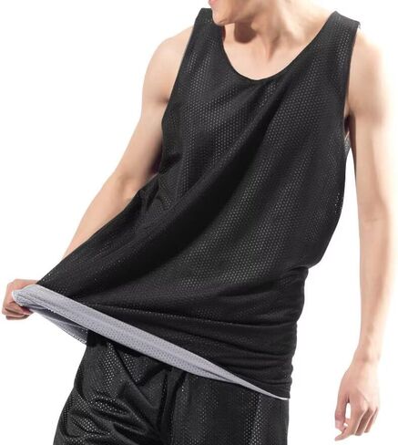 يرتفع الرجال في قميص كرة السلة القابل للعكس للرجال in Kuwait