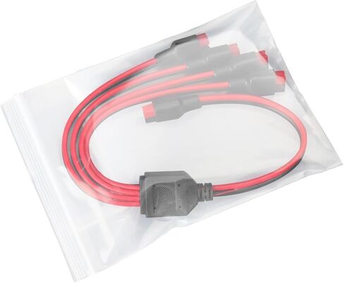 Anderson Y Splitter Cable 1 to 4 Anderson Solar Panel Extension Cable Power Pole Port Parallel Connector for Portable RV Solar Generator Power Station 18.5Inch in Saudi Arabia