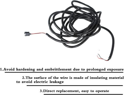 Electric Locker Connect Wiring Harness P5155359 Replacement for Wrangler TJ LJ JK JKU Dana 44 Rubicon axles in Saudi Arabia