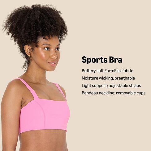 Amazon Essentials Formflex Formflex Buttery Soft Light Support BARA مع أحزمة قابلة للتعديل in Kuwait