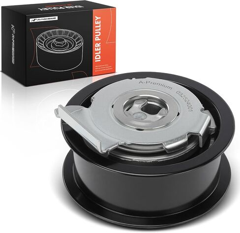 A-Premium Belt Tensioner Assembly with Pulley Compatible with Volkswagen Jetta, Passat, Golf, Eos, GTI, Bora, Golf R, Jetta City & Audi A4, A3, TT, A3 Quattro, A4 Quattro, TT Quattro, TTS Quattro in Saudi Arabia