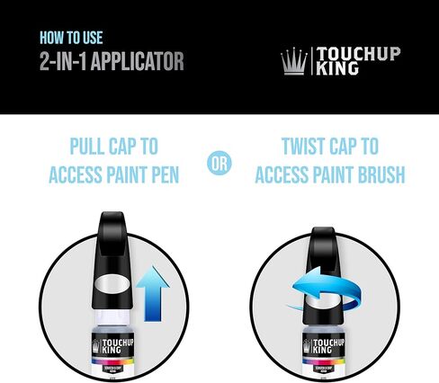 Touch Up King Paint Pen Brush Paint for RAL 7016 Anthracite grey in Saudi Arabia