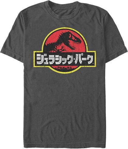 شعار Jurassic Park الياباني شبان شباب قصير الأكمام القميص in Saudi Arabia