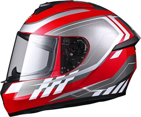 AHR Full Face Motorcycle Lightweight Street Bike Helmet Touring Racing Run-F3 DOT Approved in Saudi Arabia