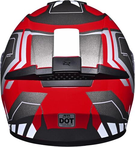 AHR Full Face Motorcycle Lightweight Street Bike Helmet Touring Racing Run-F3 DOT Approved in Saudi Arabia