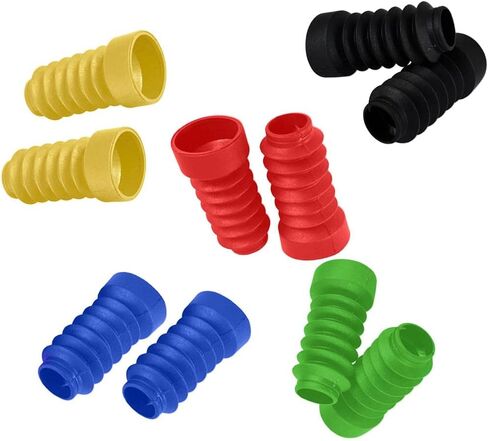 Motorcycle Shock Boots for Forks 103mm for Jog 50cc, Black, 103x44x103mm in Saudi Arabia